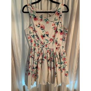 Lauren Conrad Blush Floral Dress